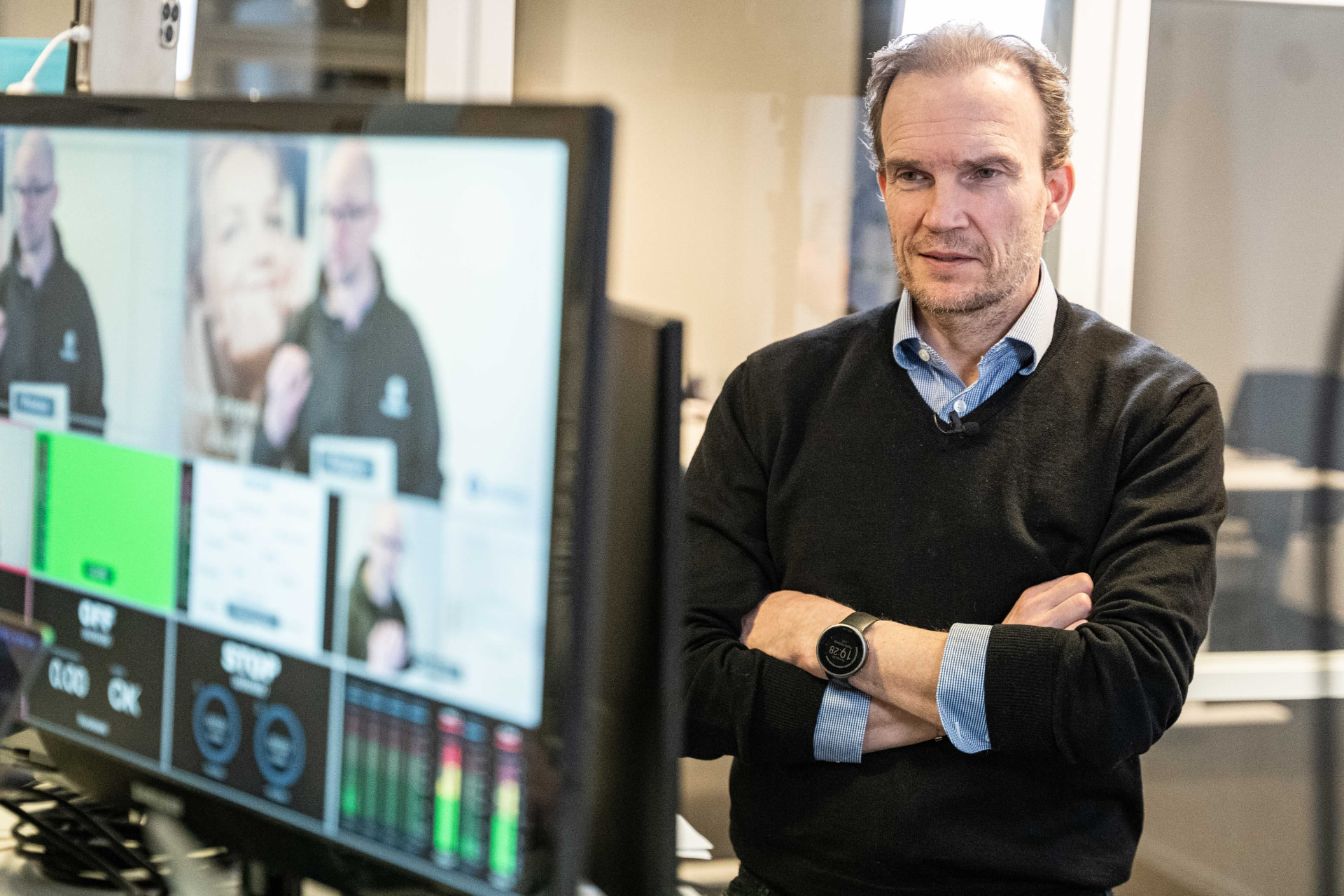 Bag kulisserne i True North studiet